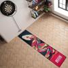 Golden Snake Dart Mat with Standard Throw Line Non-Slip Long Floor Mat for Darts Game Room Bar Home Decor