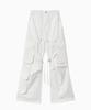 Jenyujeu Kajo Double Pocket Parachute Pants - White