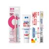 Semi-Velvet Feel Toothbrush & Kids Peach Toothpaste Set