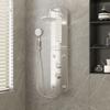 Vidaxl Shower Panel, 25X43X110 Cm, Silver