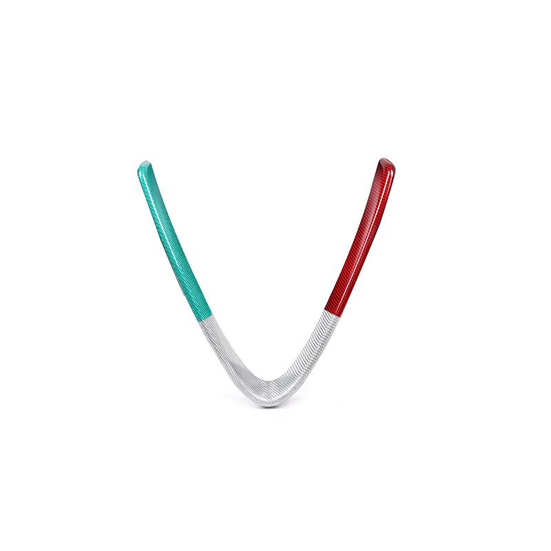 Calandre Alfa Romeo Giulia en Fibre de Carbone Moulure V-Frame - Disponible en Trois Couleurs