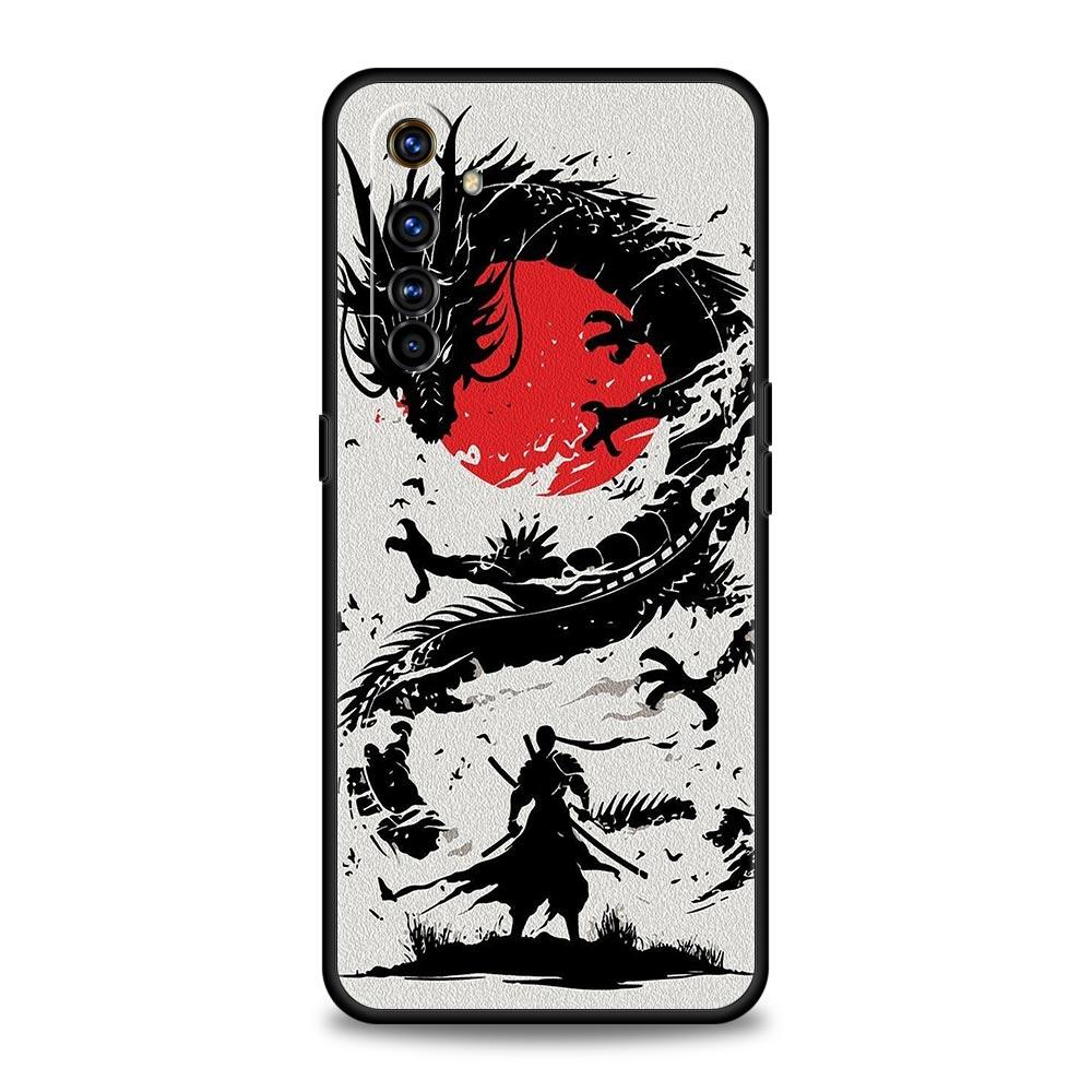 Dragon Phone Case For Realme 12 11 10 9 8 5G 7 6 GT5 GT3 GT2 Pro Plus C21 C11 C25 C35 For Realme GT Neo 2 3 3T 5 Cover
