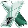 Für Xiaomi 14T / 14T Pro Airbag Fallsichere ultradünne HD-klare transparente kristallweiche Silikon-TPU-Hülle