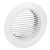 Grilă rotundă de ventilație 150mm ABS Lame drepte Detașabilă Evacuare Acoperire ventilație baie pentru birou