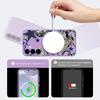 S26 Ultra Hülle Leopard Stern Discokugel Muster Magnetisch Für Magsafe Weiche Silikonhülle Für Samsung Galaxy S25 FE S24 Ultra S23 S22 Plus S21