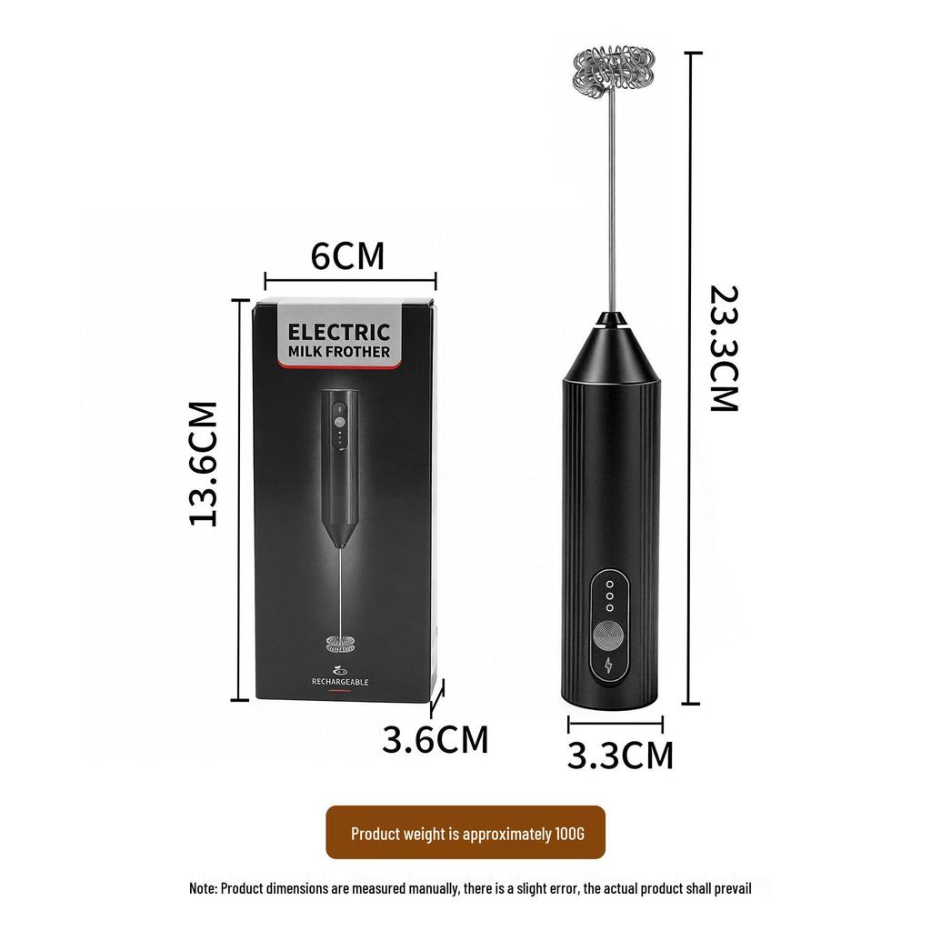 Handheld Electric Milk Frother and Cream Whipper