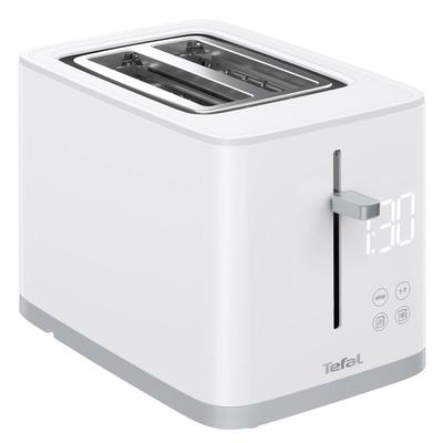 Tefal TT6941 Sense Digital Toaster 2 Αυτόματη Κεντρική Υποδοχή 7 Επιπέδων Ενδεικτική λυχνία 850W Λευκό