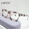  Quality Anti-Blue Light Retro Rivets Square Women Glasses Frames Fashion Optical Eyeglasses Frame Men