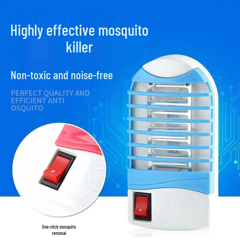 Electric Shock Fly & Mosquito Killer Lamp for Home & Bedroom, Plug-In Mini