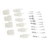 2er Set 2-Pin Controller-Steckerverbinder Elektronischer Verbinder Stiftverbinder Stiftset Motorrad