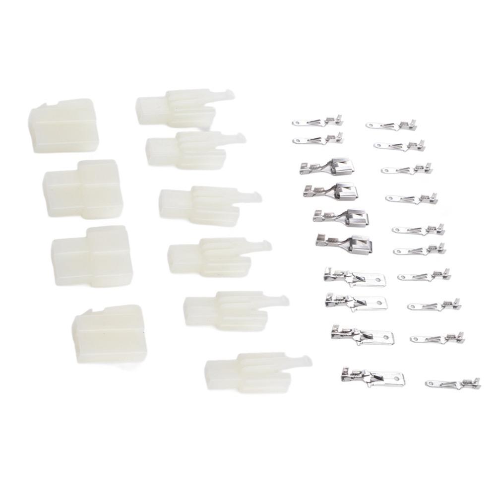 2er Set 2-Pin Controller-Steckerverbinder Elektronischer Verbinder Stiftverbinder Stiftset Motorrad