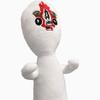 13.8Inch Siren Head Plush Toy Long Horse White Black Sirenhead Stuffed Doll Horror Character Figures SCP 173 Pegatinas Plush Toy