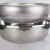 Homeglen Thickened Stainless Steel Rice Sieve Draining Basin Set