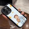 Curious George Affe Handyhülle Für IPhone 17 Pro Max 15 Pro 16 14 Plus 12 13 Mini 11 Pro Stoßfeste Weiche Hülle