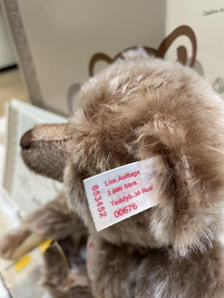 [USED] Steiff Teddy Bear with Roroplan Limited To 2000 Pieces Worldwide
