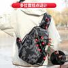 Multi-Functional Fishing Waist Pack With Rod Compartment Oxford Fabric Waterproof Tackle Storage Bag Lure
