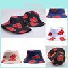 Elegante Gorra de Naruto Sombrero de Pescador Akatsuki para Playa para Hombres y Mujeres con Protección Solar
