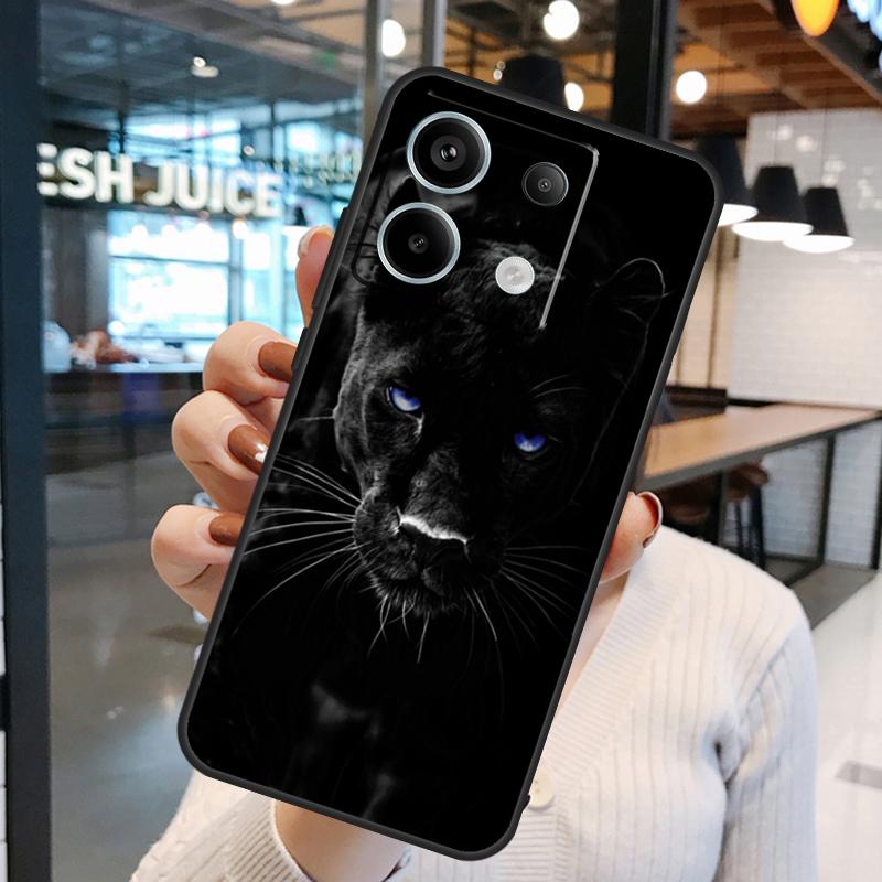 Cheetah Panther Case For Xiaomi Redmi Note 14 Pro 10 11 12 13 15 Pro Plus Redmi 15C 14C 10C 12C 13C 15 Cover