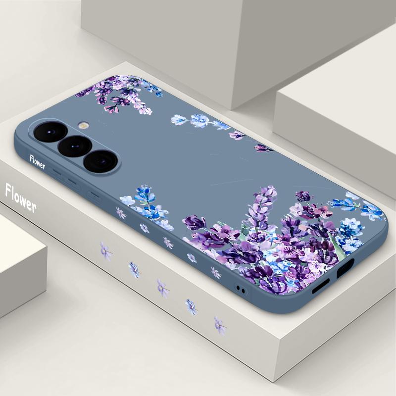 Soft TPU Flower Pattern Case For Samsung Galaxy S25 S22 S23 S24 Ultra S24 FE A56 A55 A53 A54 A15 A16 A36 5G Silicone Phone Cover