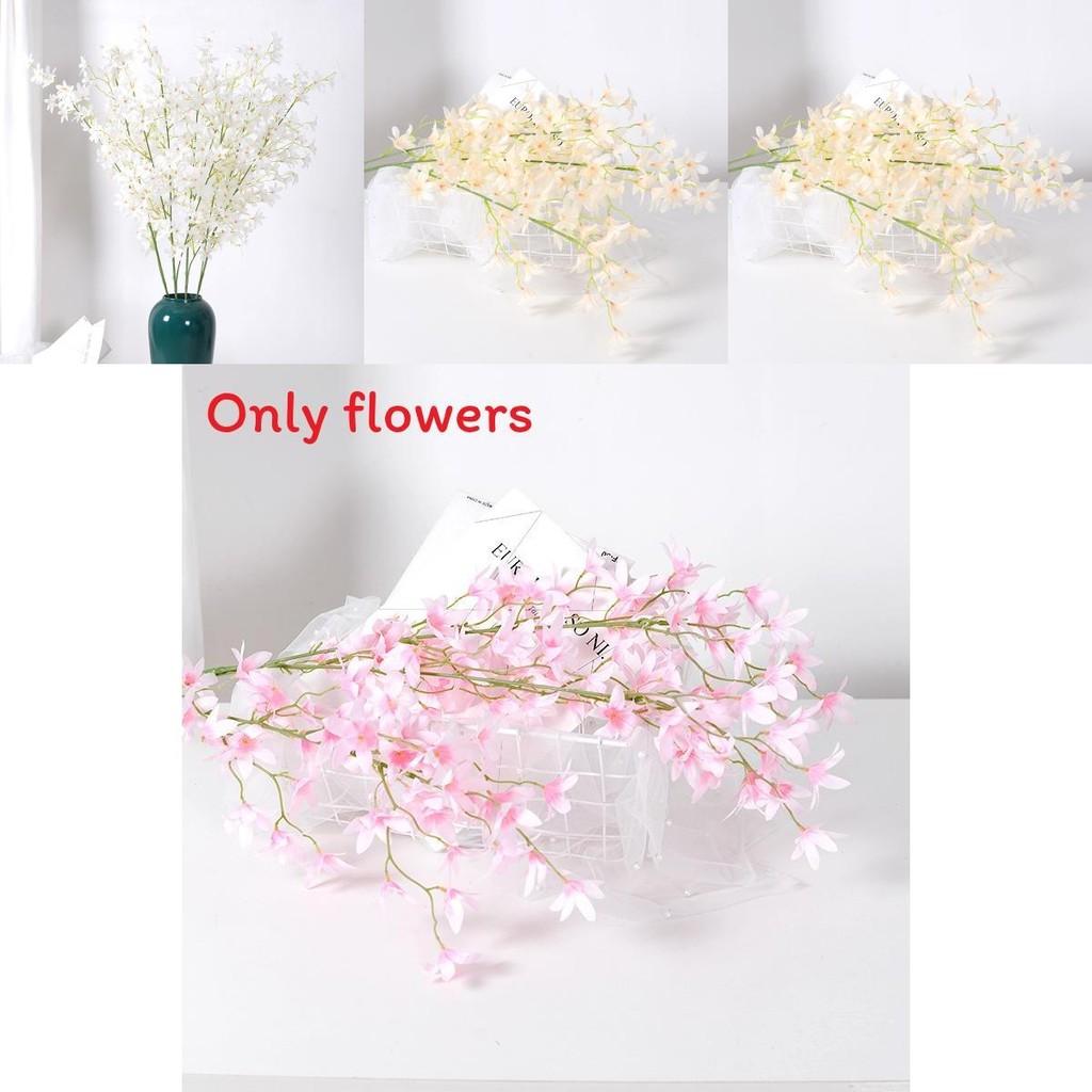 Cross Cherry Blossom Silk Flowers For Wedding Hall And Event Decorations