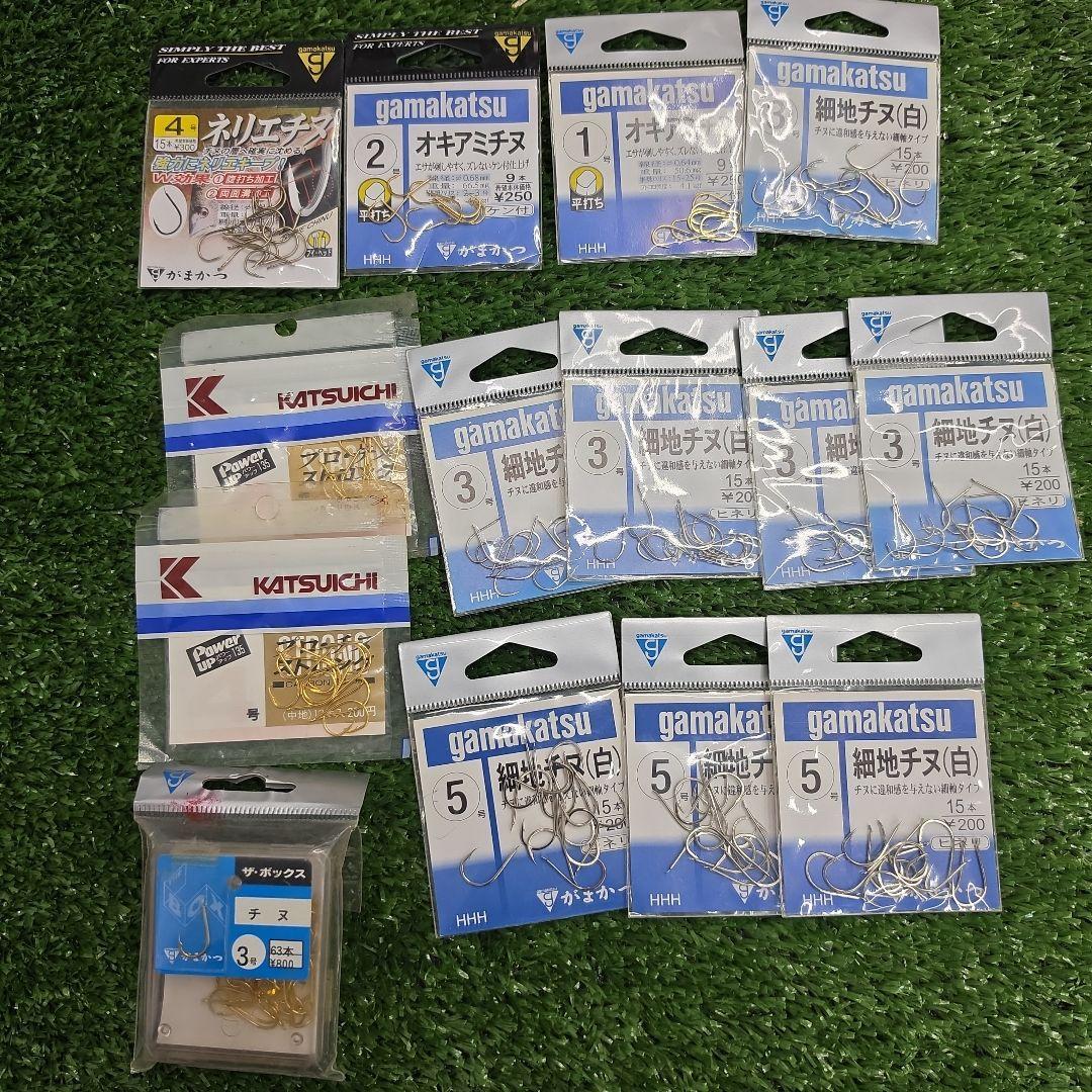 Used Gamakatsu Katsuichi Fish Hooks Bulk Sale