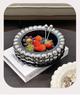 Ceramic Fruit and Candy Bowl for Living Room Table - New Year Snacks Display & Storage Box