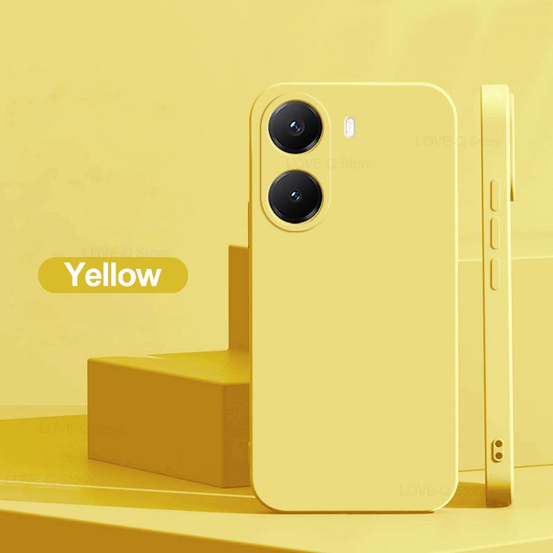 

Для Poco X7 Pro Чехол Жидкий Силиконовый Защитный Чехол Для Камеры Чехлы Для Телефонов Xiaomi Poco X7 Pro Мягкий Чехол For Poco X7 Pro жёлтый