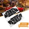 Button Repair Stickers Compatible with For Buick Verano and For Encore Cars