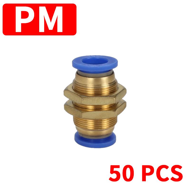 Pneumatic Fittings Pipe Connectors Quick Release Connector PU PY PK PE PV SA Air Tube 4mm 6mm 8mm 10mm Push In Hose Couping