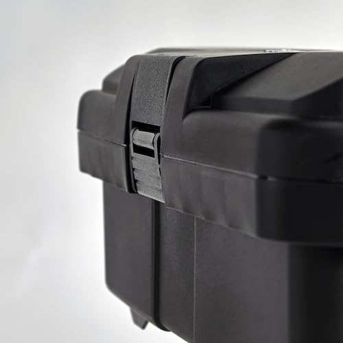 TRUSCO Super Tool Box, Resin Tool Box, Black, 385 x 202 x 140 mm (TJB-385)