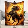 1pc Unicorn Sky blanket Soft and Warm for Sofa Office Camping Travel Livingroom Great Gift for Friends and Family Comfortable