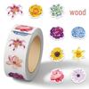 Cartoon Festival Gift Stickers - 500/Roll for Journals and Sealing