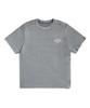 Peullukeu Crop Run Cool Dry Pigment Short Sleeve T-Shirt Light Grey Fst743C