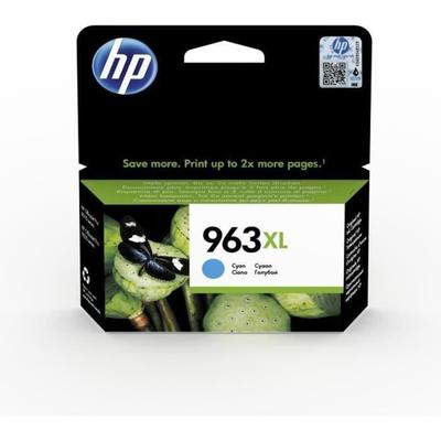 Cartuș de cerneală original cyan de mare capacitate HP 963 XL (3JA27AE) pentru seria HP OfficeJet Pro 9010 / 9020