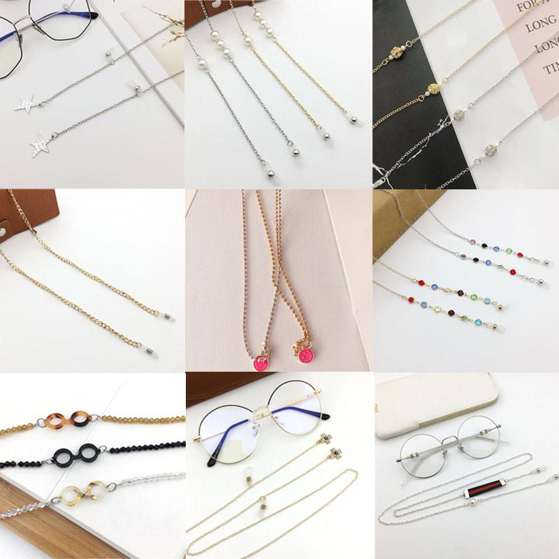 Cheap 1Pcs Eyewear Retainer Glasses Chain Metal Eyewears Cord Holder