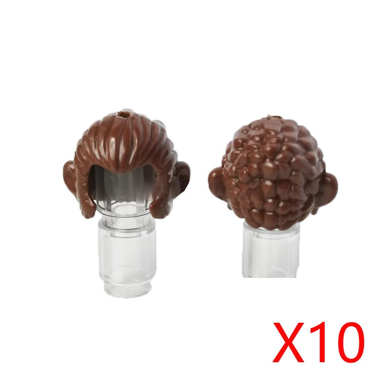 City Building Blocks Body Character Clothing Head Face DIY Parts Hair Expression Accessories Figure Headwear Helmet Bricks Toys