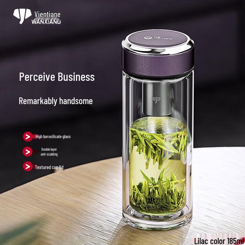 Wanxiang Double-layer Glass Cup