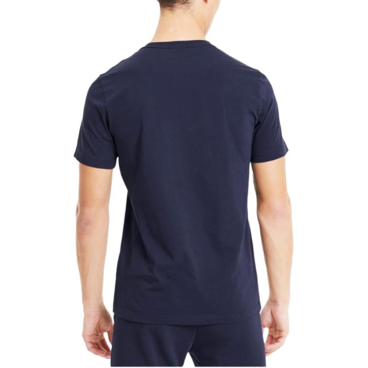 Puma Logo Solid Color Round Neck Short Sleeve T-Shirt Men Tops 656578-06