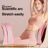 Lightweight Back Stretcher Waist Trainer Adjustable Cervical Spine Lower Neck Pain Travel-friendly Relief Massager Cushion Arch Lumbar Cracker
