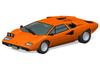 Aoshima Bunka Kyozai The Snap Kit Series Lamborghini Countach LP400 Orange Plastic Model Kit (AOSHIMA) 1/32 Pre-Colored 20-C