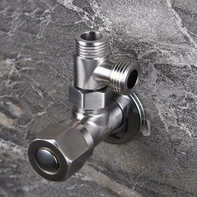 NUOVO WC 304 Adattatore a T in rame G1/2 Valvola a T per vasca da bagno, bidet, doccia, spruzzatore