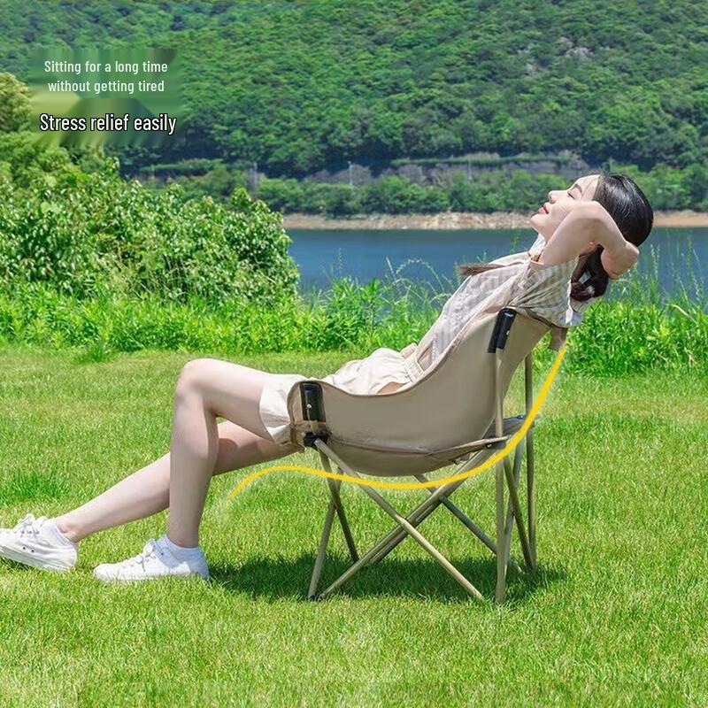 Portable Folding Outdoor Moon Chair