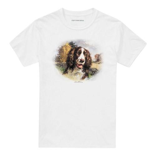 Wildlife Unisex Adult Springer Spaniel Head T-Shirt