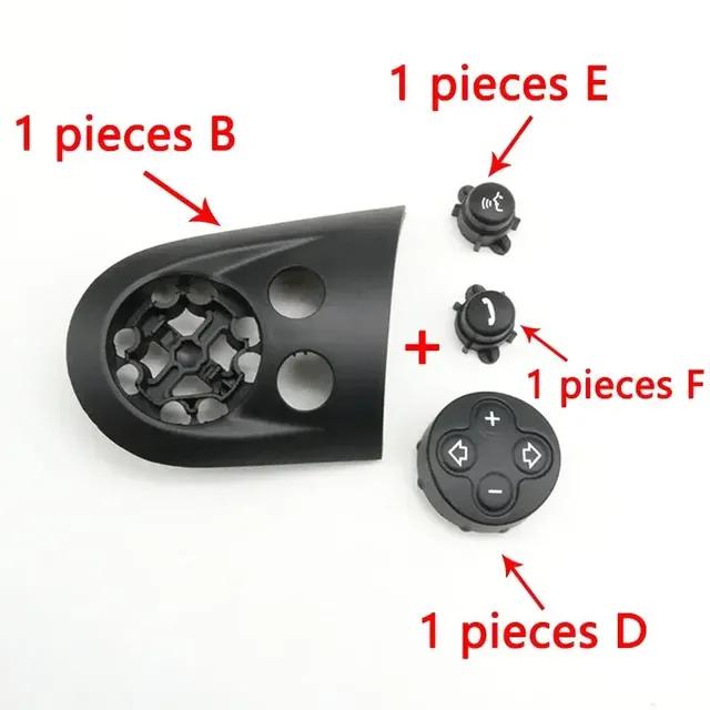 Pentru BMW MINI Cooper R55 R56 R57 R58 R59 R60 R61 07-14 Volan mașină Multifuncțional Cruise Control Buton Buton Decorat