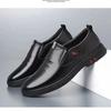 Men's Shoes Genuine Leather  Breathable Business Shoes Men's Foot Cover Soft Leather Soft Sole Korean Version Casual Leather Shoes Men