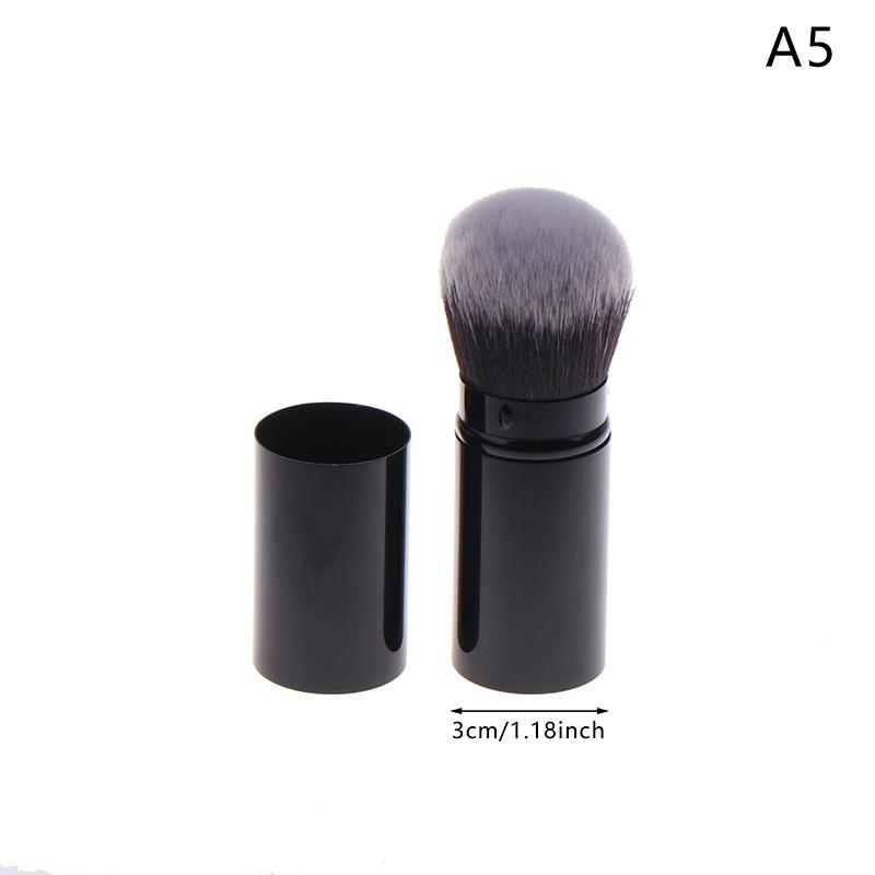 1Pcs Retractable Makeup Brushes Soft Fluffy Powder Foundation Blending Blush Face Kabuki Cosmetics Brush Make Up Acceessories