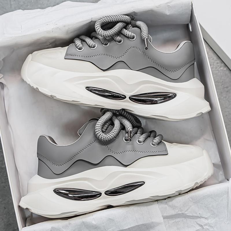 Platform dad shoes men's 2025 spring and autumn new heightening shoes super fire men's shoes fashion versatile casual sports shoes