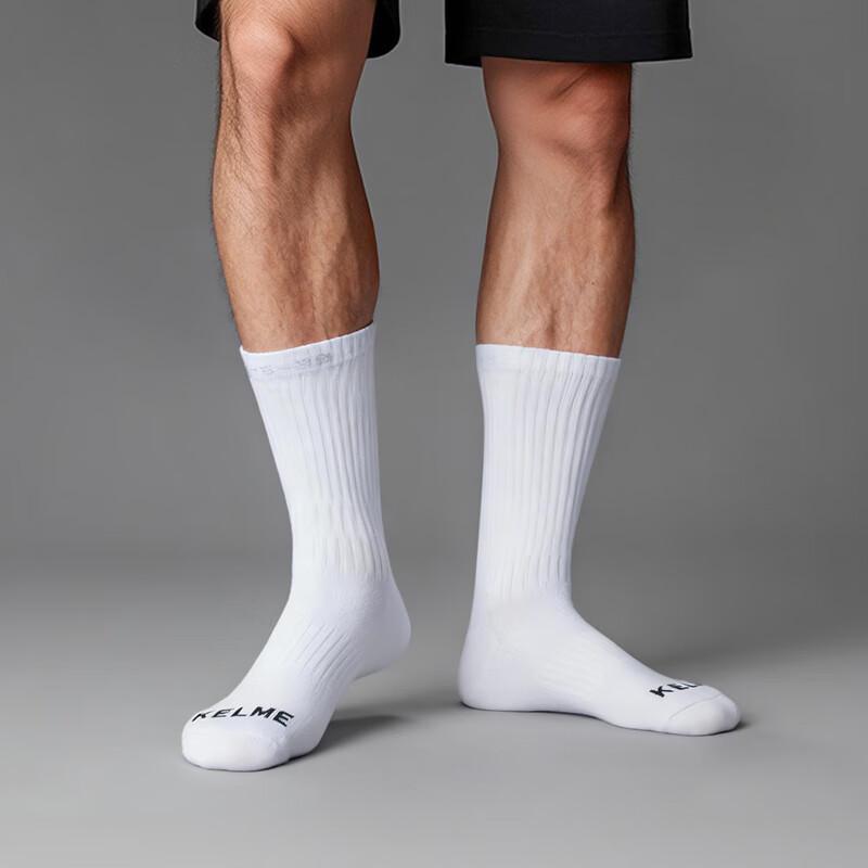 KELME Sports Socks [6 Pairs] Long Socks Spring Summer Basketball Badminton Running Sweat-Absorbing Odor-Resistant Casual Socks