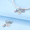 Fit Original Charms Pink Seriescopper Perfume Charm Pendent Dangle Bead Bracelet Necklace Diy Women Jewelry Gift