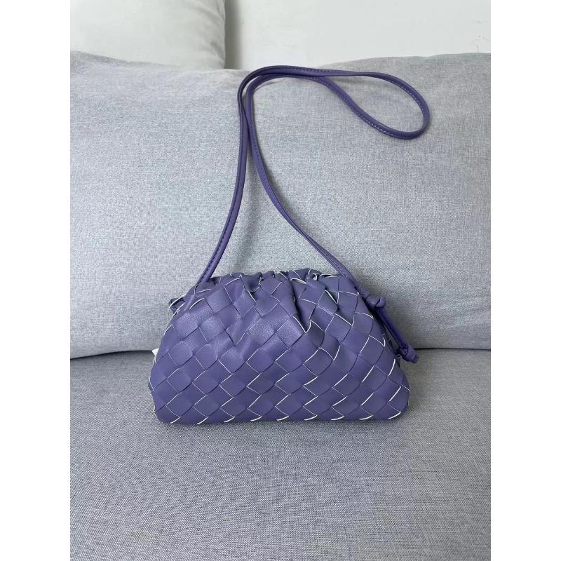 Women's New Pleated Dumpling Bag Genuine Leather Cloud Bag Cowhide Woven Shoulder Bag Crossbody Bag Ashi Ge Same Style